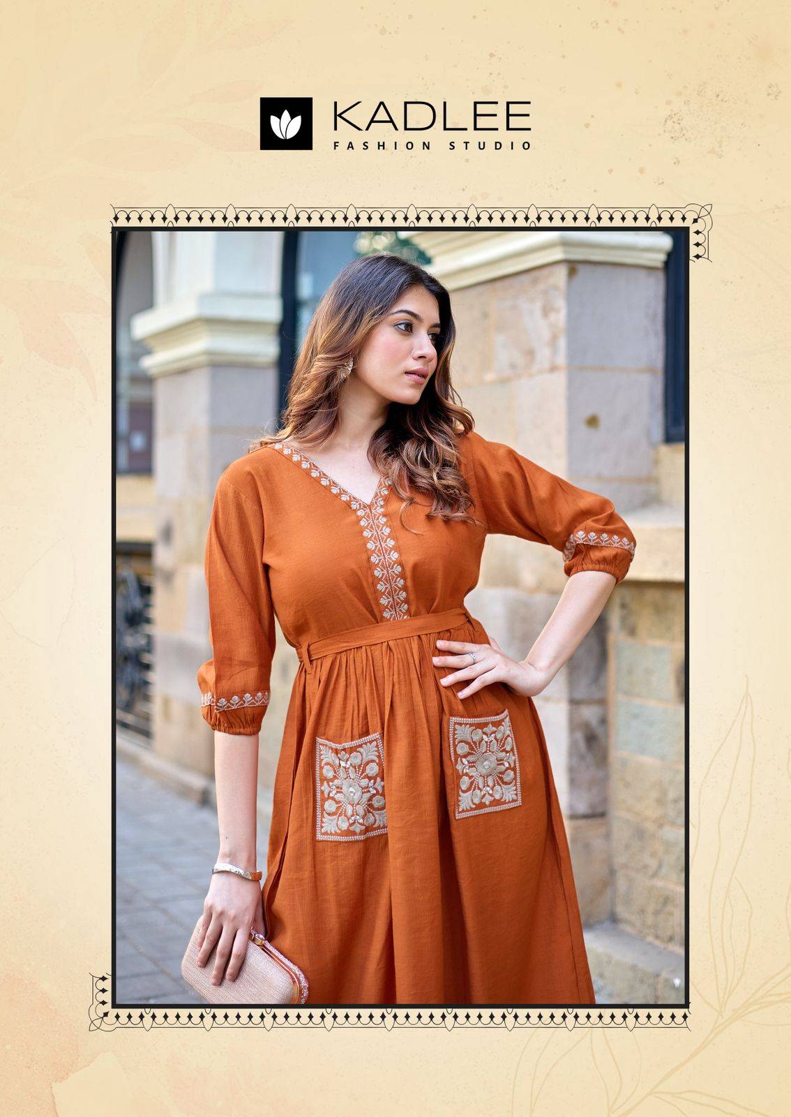 Aleena By KADLEE 3001 To 3005 Series Beautiful Festive Suits Colourful Viscose Weaving kurtis At Wholesale Price